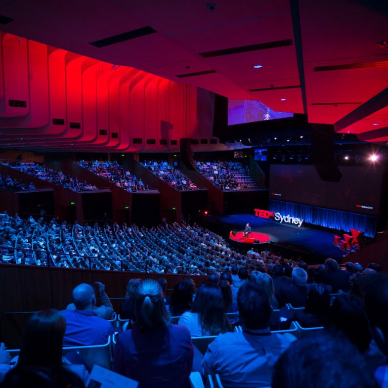 a view over the sydney opera house stage
