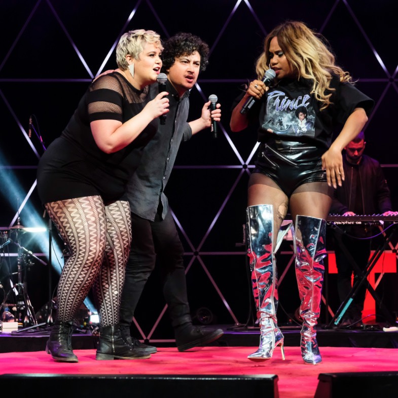 performance on stage